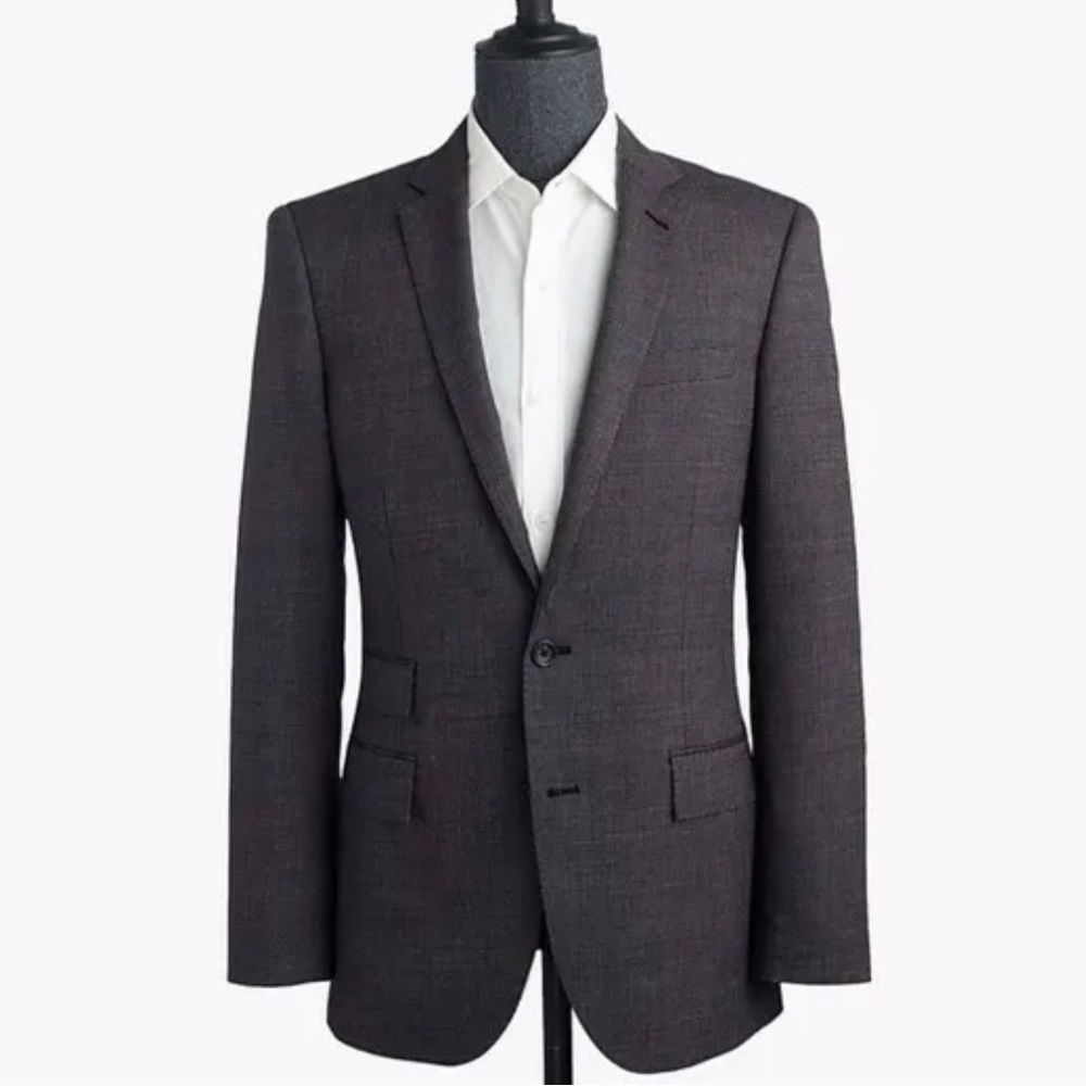 Suit w/ pants. J Crew Ludlow Italian wool suit. 36s jacket. 30W/30L pants. Slim.